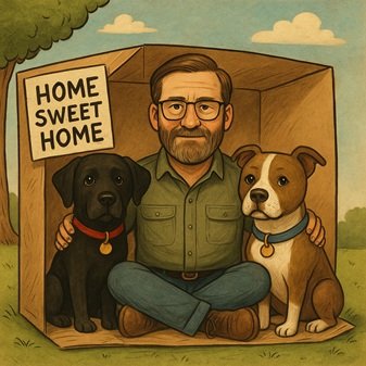 Gee Monte a living in a box